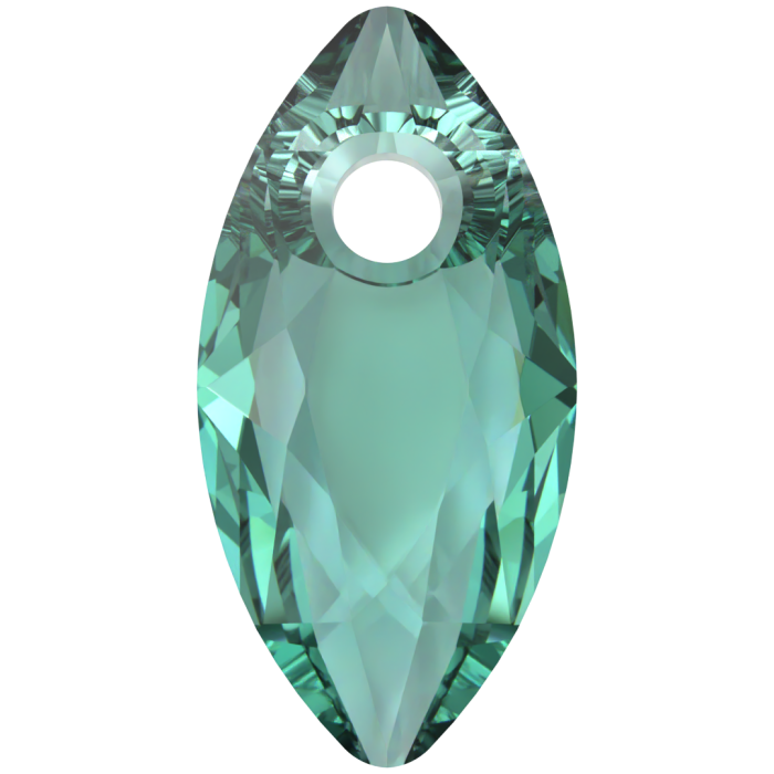 Кулоны 6437 9 mm ReCreated Caribbean Green