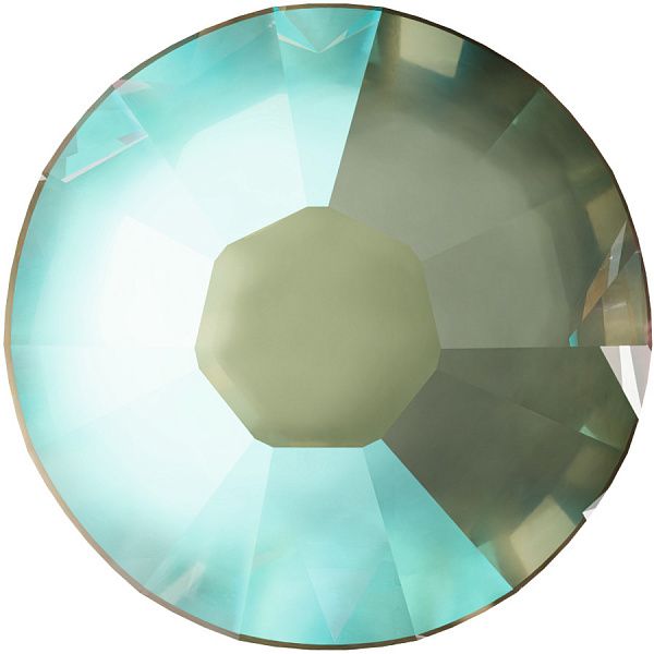 Стразы горячей фиксации 2038 ss 10 Crystal Army Green Delite HFT HF