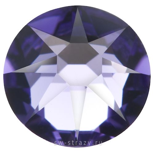 Стразы горячей фиксации 2078 ss 34 Tanzanite HF
