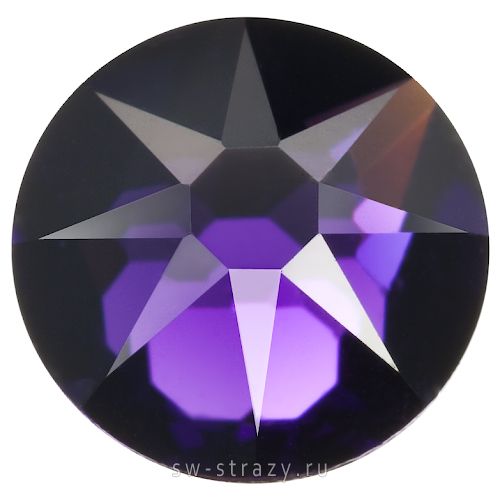 Стразы горячей фиксации 2078 ss 34 Purple Velvet HF