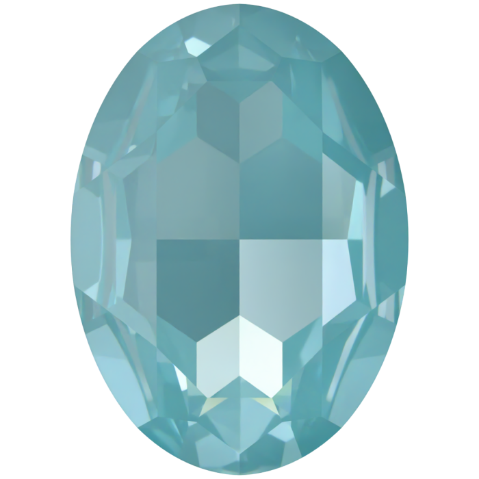 Кристаллы 4127 30x22 mm Crystal Paradise Blue Lux
