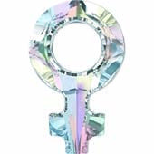 Кристаллы 4876 18x11,5 mm.Отверстие 5,9 Crystal AB