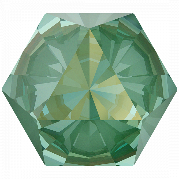 Кристаллы 4699 14x16 mm Crystal Silky Sage Delite