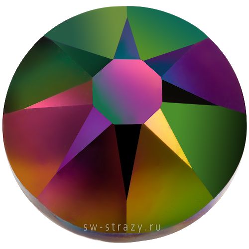 Стразы горячей фиксации 2038 ss 6 Crystal Rainbow Dark HF