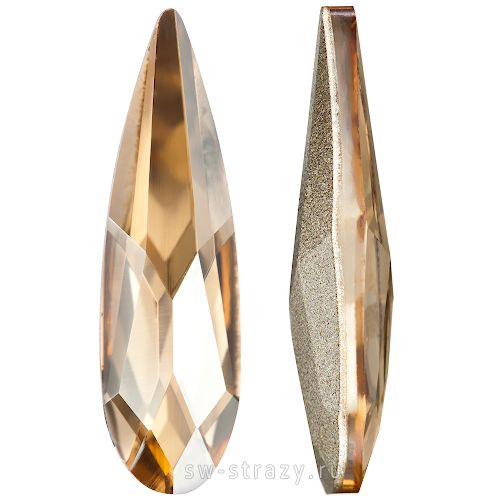 Кристаллы 4331 11 mm Crystal Golden Shadow